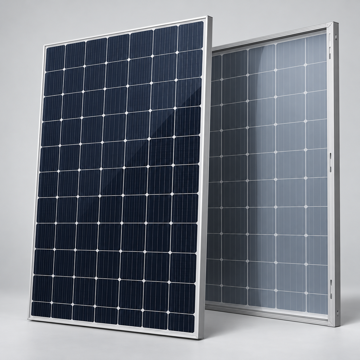 Solar panels category illustration